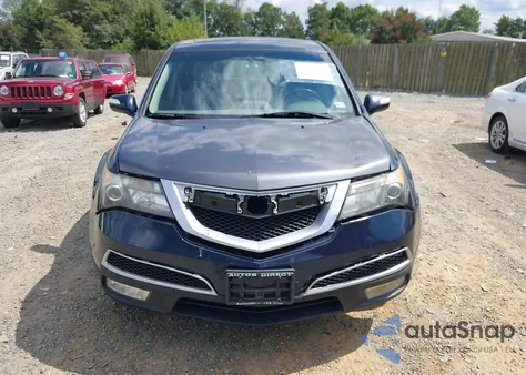 2010 Acura Mdx Technology Package z USA, uszkodzony, nr VIN 2HNYD2H68AH529165